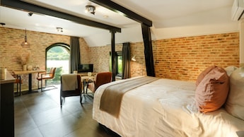 Studio met bubbelbad - De Kasteelboerderij