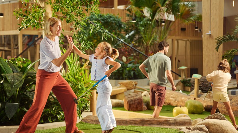 Indoor minigolf - Center Parcs Nordborg Resort