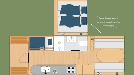 Plattegrond - Vakantiehoeve Si-Es-An Plattegrond - Vakantiehoeve Si-Es-An