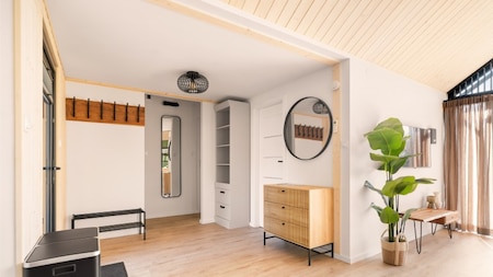 Woonkamer - Vakantiehoeve Si-Es-An Woonkamer - Vakantiehoeve Si-Es-An