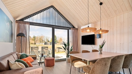 Woonkamer - Vakantiehoeve Si-Es-An Woonkamer - Vakantiehoeve Si-Es-An