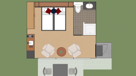 Plattegrond - Vakantiehoeve Si-Es-An Plattegrond - Vakantiehoeve Si-Es-An
