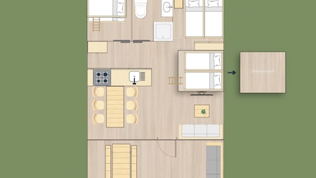 Plattegrond - Vakantiehoeve Si-Es-An Plattegrond - Vakantiehoeve Si-Es-An