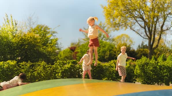 Airtrampoline - Vakantiehoeve Si-Es-An