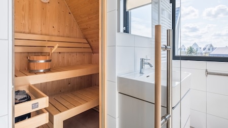 Badkamer - Landal de Strabrechtse Vennen Badkamer - Landal de Strabrechtse Vennen