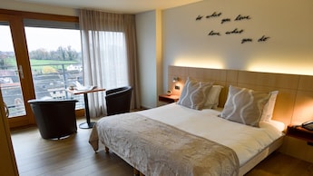 Tweepersoonskamer met Frans balkon - Hotel-Restaurant De Kommel