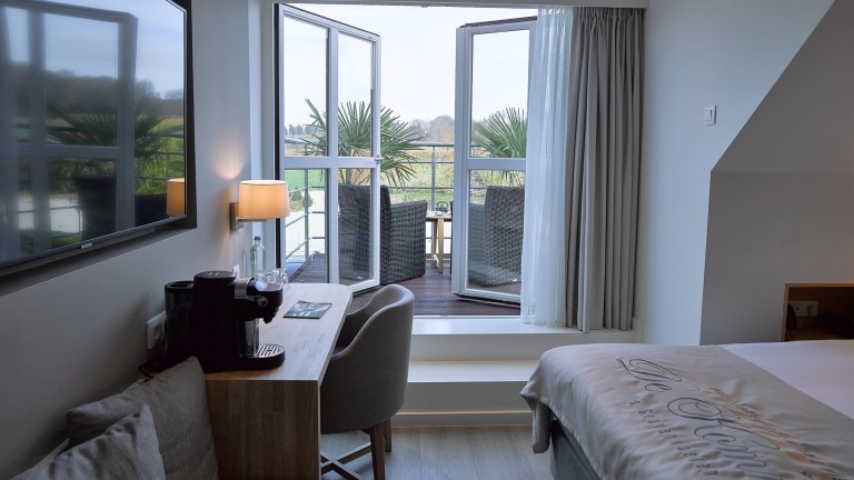 Tweepersoonskamer met terras - Hotel-Restaurant de Kommel