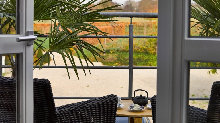 Tweepersoonskamer met terras - Hotel-Restaurant de Kommel