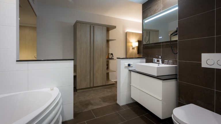 Comfort kamer met regendouche en bubbelbad - Boutique Hotel Scheepers