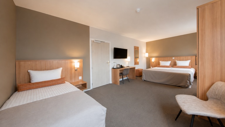 Driepersoonskamer - Boutique Hotel Scheepers