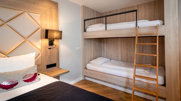 Comfort familiekamer met regendouche - Boutique Hotel Scheepers