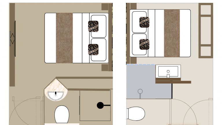 Olive leaf petite double room