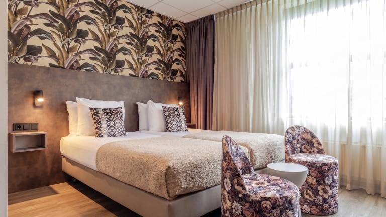 Moss leaf twin room - Hotel Wander