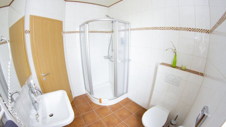 Badkamer - Landgasthof Wüllner
