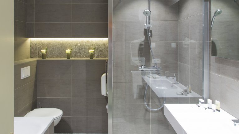 Badkamer - Plaza Hotel Antwerpen