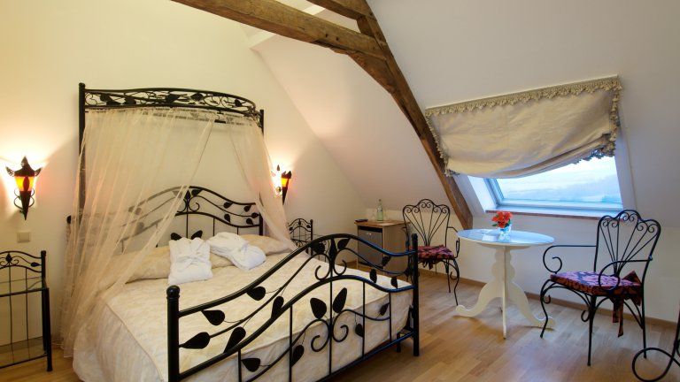 Deluxe tweepersoonskamer - Schlosshotel Burghaus Kronenburg