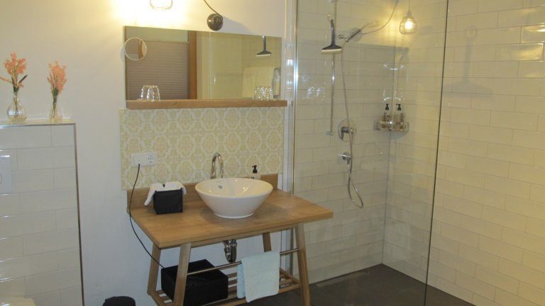 Badkamer appartement-Hotel der Tannenhof