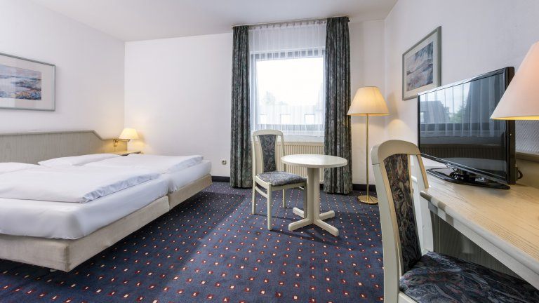 hotelkamer - Wyndham Garden Dusseldorf Mettmann