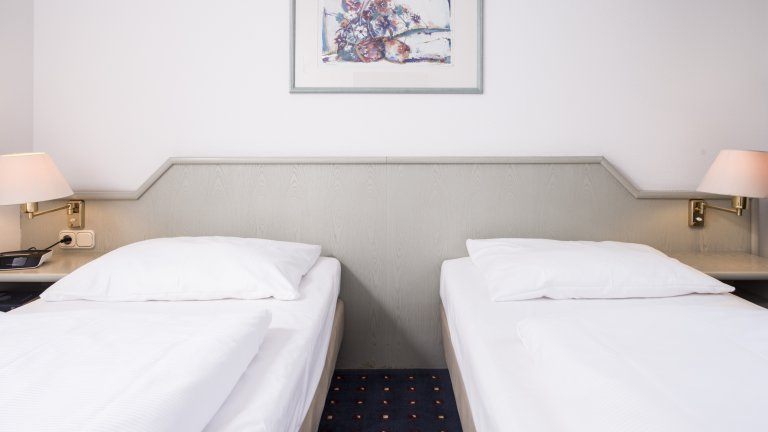 hotelkamer - Wyndham Garden Dusseldorf Mettmann