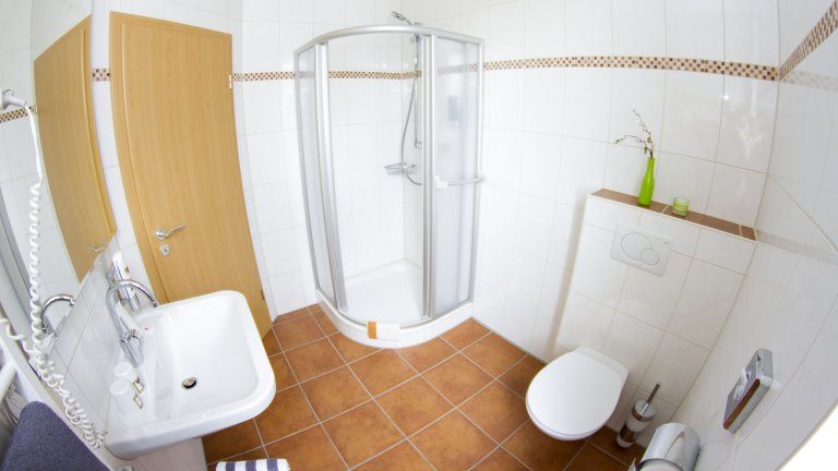 Badkamer - Landgasthof Wüllner