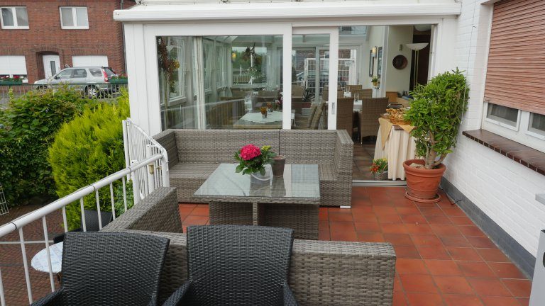 Terras - Hotel Krasemann