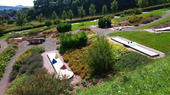 Minigolf - Familiehotel Hesborner Kuckuck