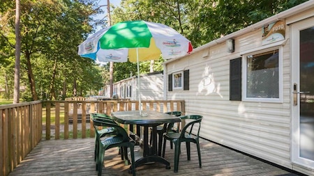 Terrasse - Oostappen Vakantiepark Arnhem
