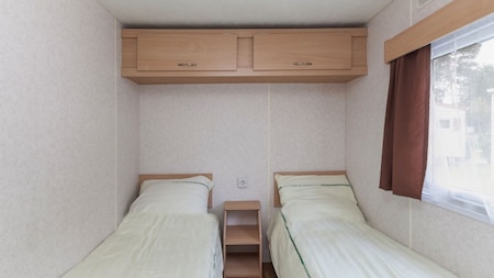 Slaapkamer - Camping Blauwe Meer Slaapkamer - Camping Blauwe Meer