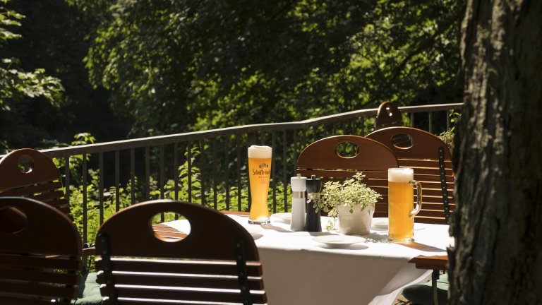 Terras - Kleinhuis Hotel Mellingburger Schleuse
