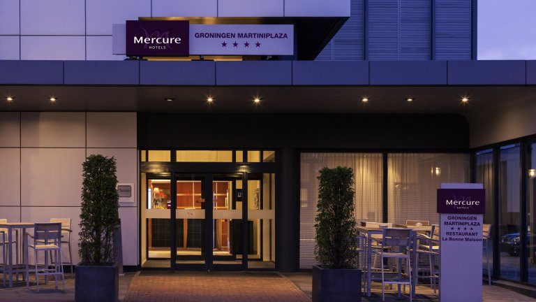 Ingang - Mercure Hotel Groningen Martiniplaza