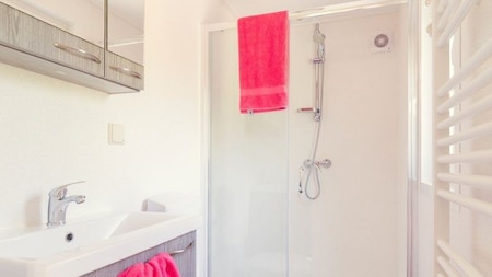 Badkamer - Vakantiepark Mölke Badkamer - Vakantiepark Mölke