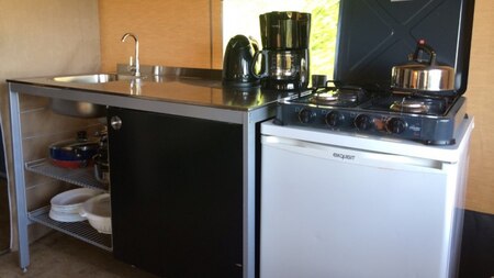 Verrijdbare keuken - Country Camp Begur Verrijdbare keuken - Country Camp Begur