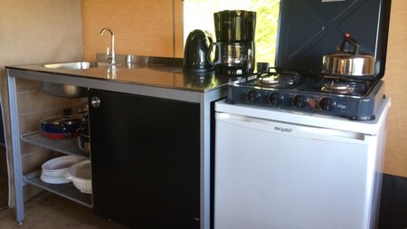 Verrijdbare keuken - Country Camp Begur Verrijdbare keuken - Country Camp Begur