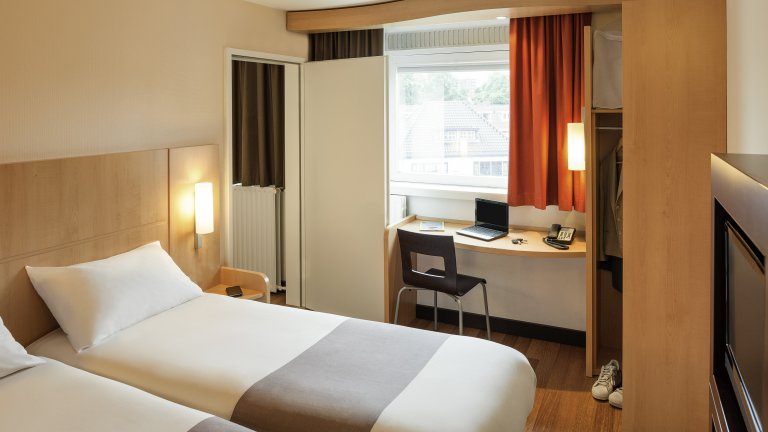 Tweepersoonskamer gescheiden bedden - Ibis Utrecht