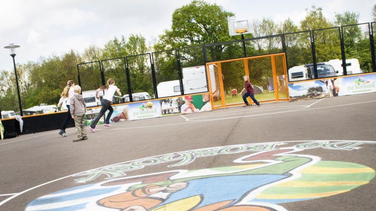 Basketball-Fußballplatz - Freizeitpark der Boshoek