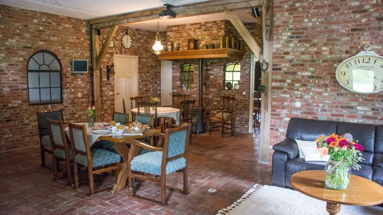 Gemeenschappelijke ruimte - Bed and Breakfast Erve de Bosch