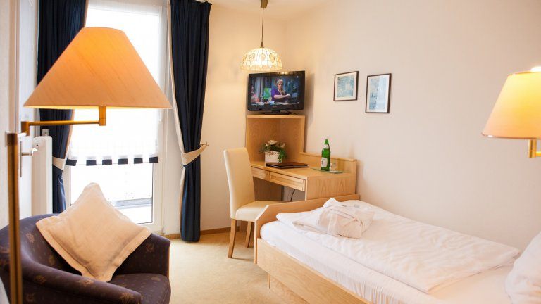 Eenpersoonskamer - Hotel Becker