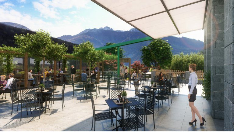Terras nieuw
