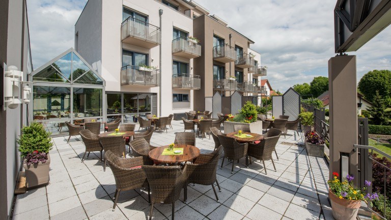 Terras - Posthotel Rotenburg