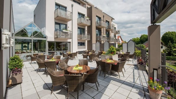Terrasse - Posthotel Rotenburg