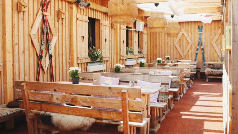 Biergarten - Hotel Sportalm Gipfelgluck