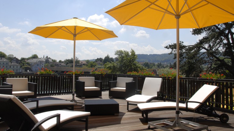 Terras - Hotel Goldener Knopf
