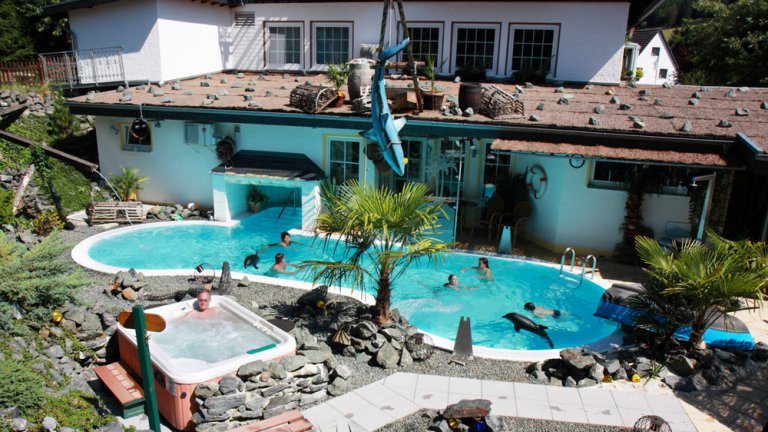 Zwembad - Landhotel Grimmeblick