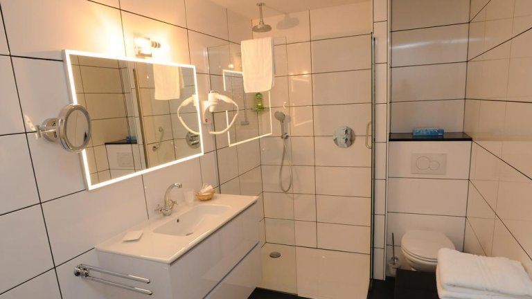 Badkamer - Hotel De Gulden Waagen