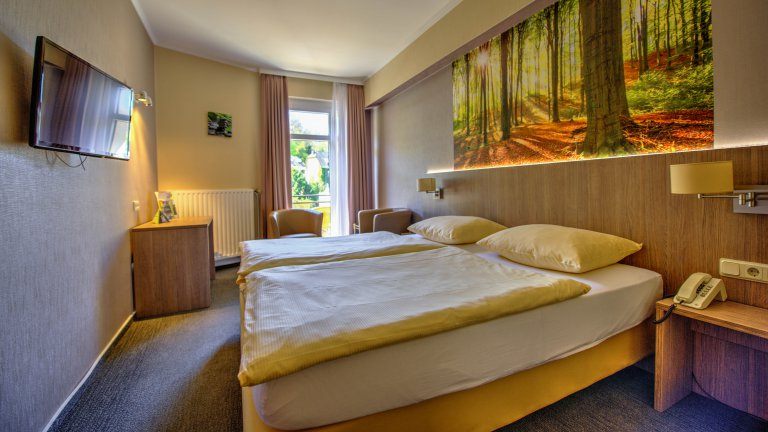Hotelkamer - Hotel Du Commerce Clervaux